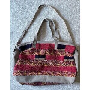 FREE PEOPLE First Class Embellished Suede Weekender Bag NWOT